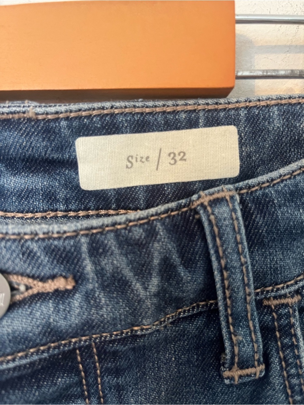 Pilcro Anthropologie High-Rise Sequined Flare Jeans Size 32 Denim - Picture 8 of 14